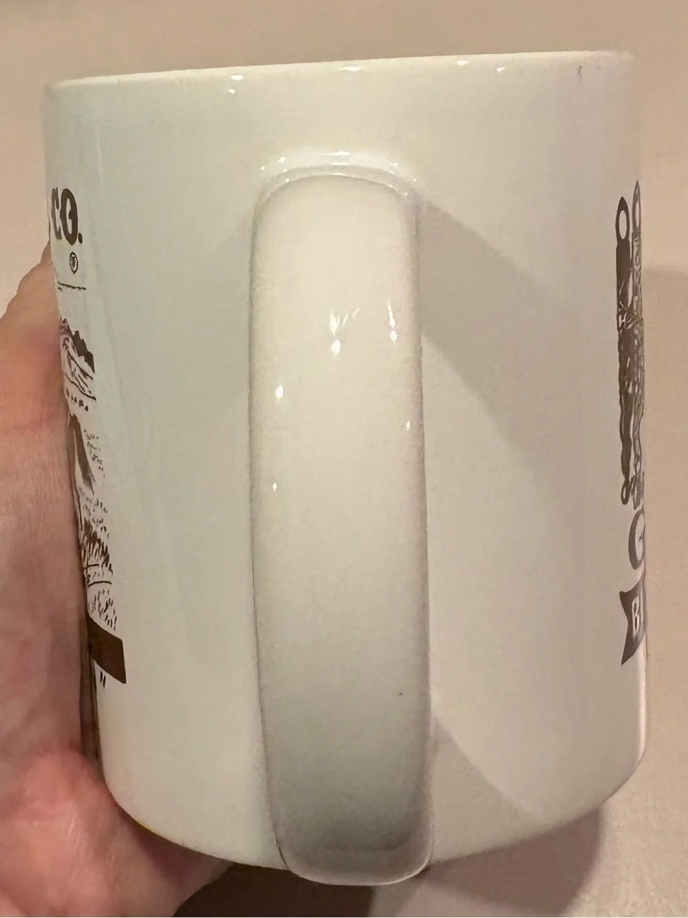 N/A white mug